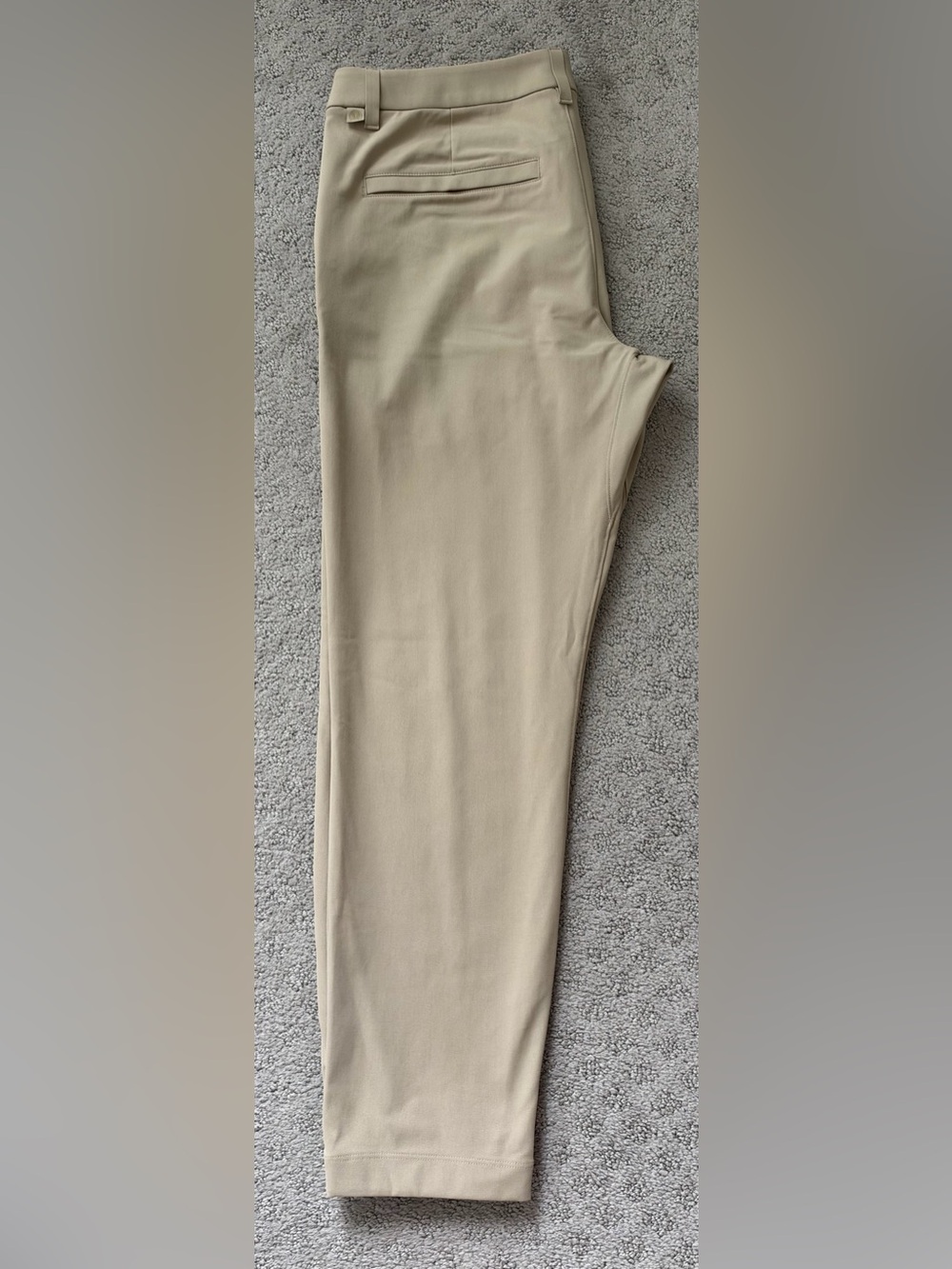 lululemon ABC Slim Fit Trouser *Warpstreme in Tan Waist 32, Length 30